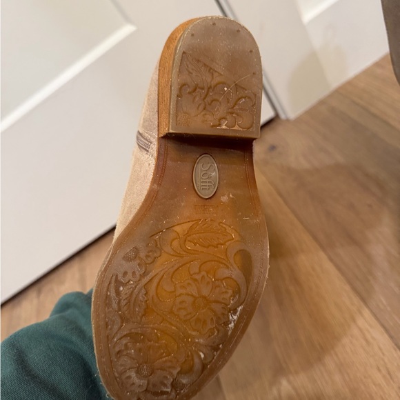 Sofft Taupe Lace-Up Knee-High Boots - Picture 6 of 7